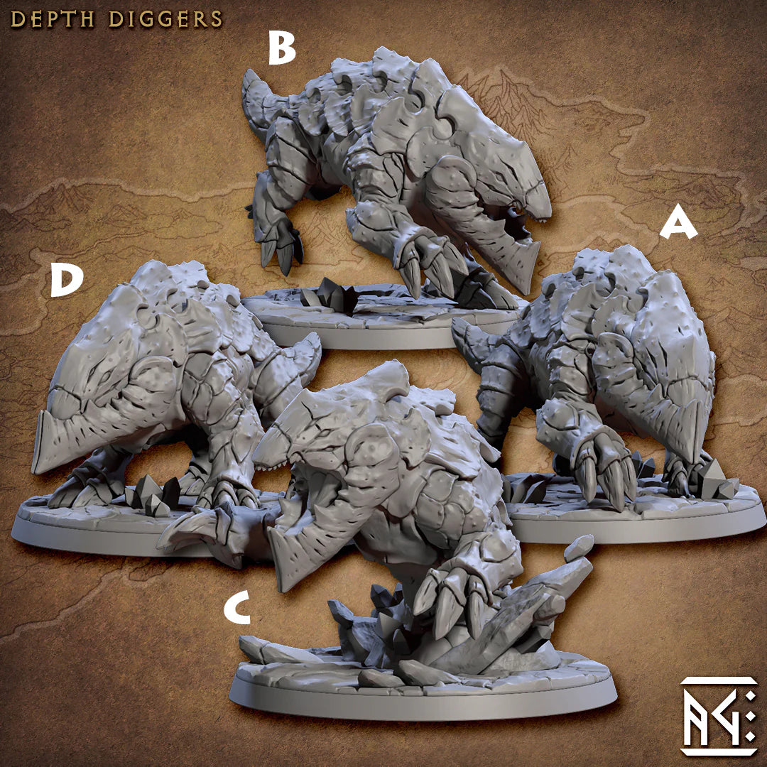 Artisan Guild - Depth Digger Gnome Rider - Golemmar Gnomes 2022 November