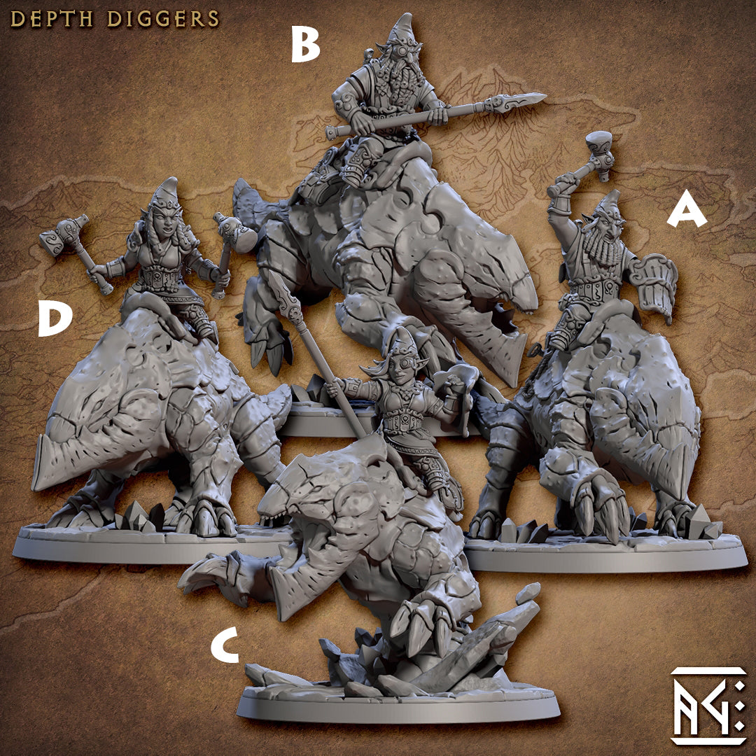 Artisan Guild - Golemmar Gnomes 2022 November Release 35mm