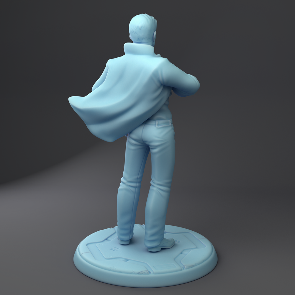 Twin Goddess Miniatures - Sonny, Synth Detective - 2022 January Release