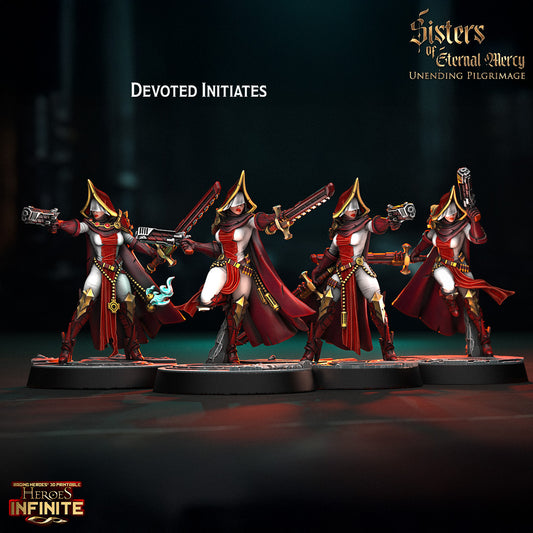 Heroes Infinite Raging Heores - Devoted Initiates - Sisters Of Eternal Mercy - Unending Pilgrimage 2025 December