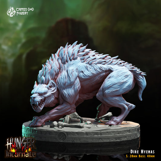 Crippled God Foundry - Dire Hyena 1 (Large) - Hunger Incarnate 2025 January