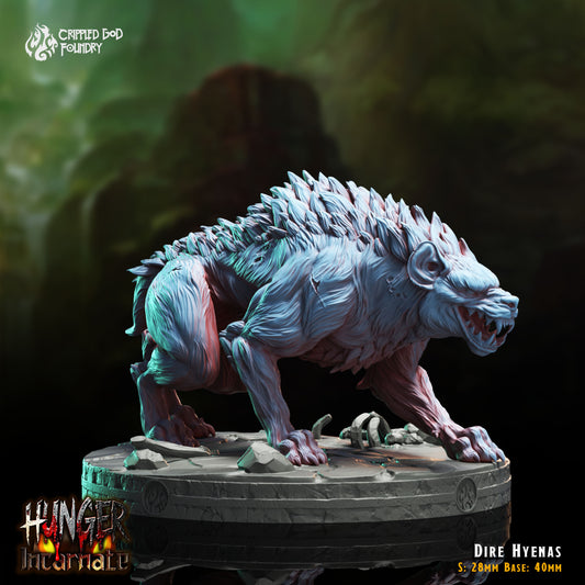 Crippled God Foundry - Dire Hyena 2 (Large) - Hunger Incarnate 2025 January