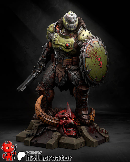H3LL Creator - Doomguy - Doom 15cm