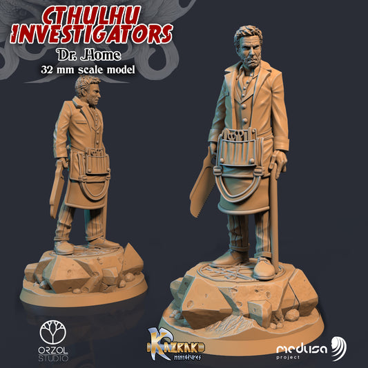 Sculptorium of Madness - Dr.Home - Chtulhu Investigators