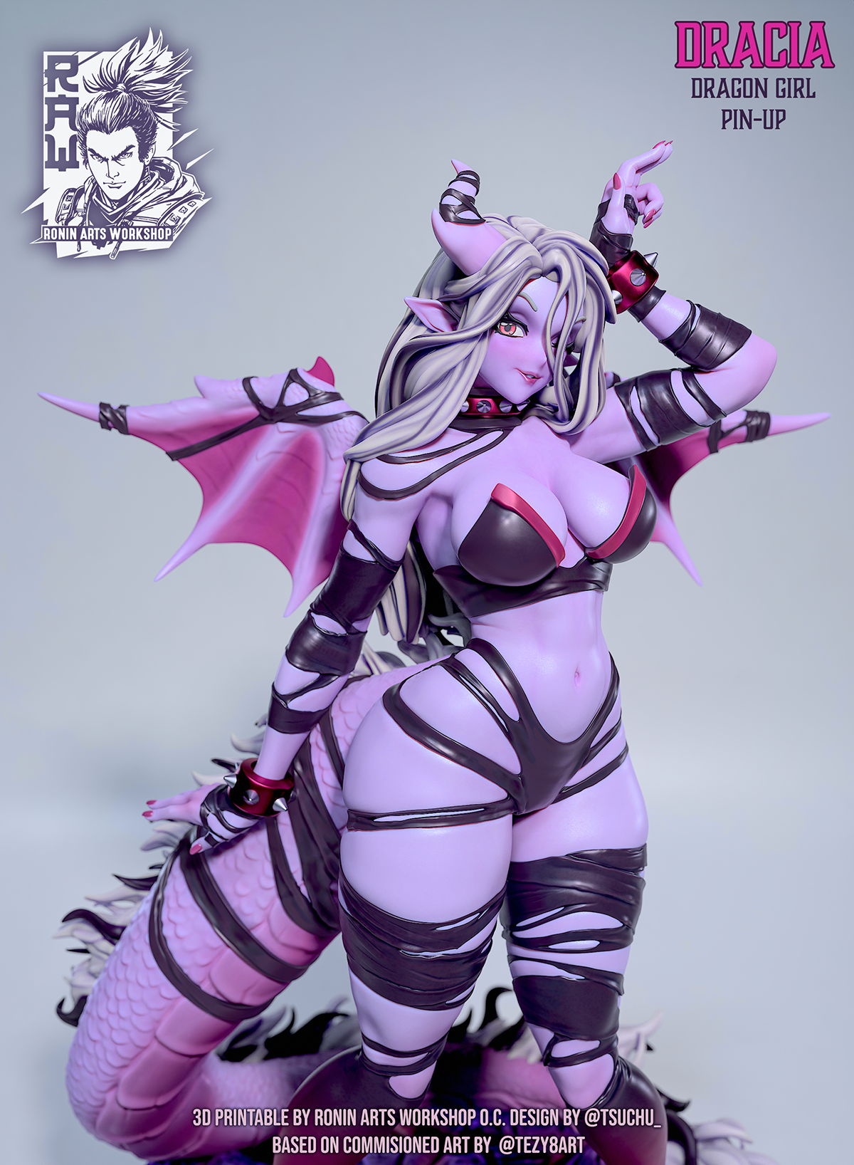 Ronin Arts - Dracia, Dragon Girl Pinup