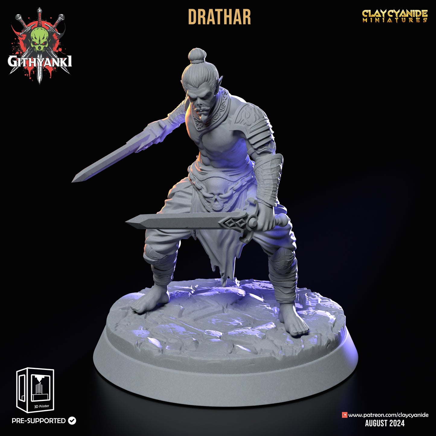 Clay Cyanide - Drathar - Githyanki 2024 August
