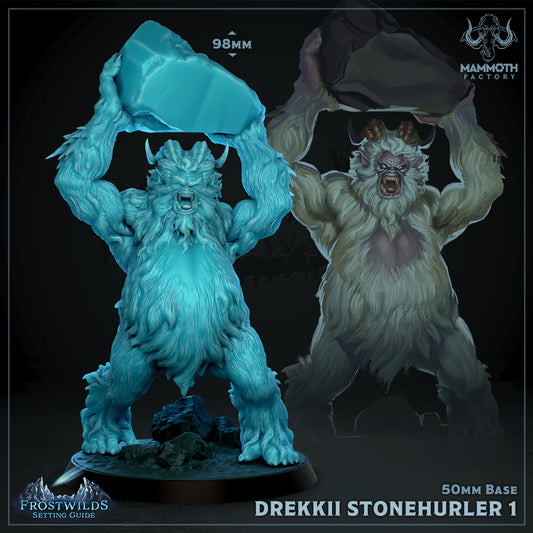 Mammoth Factory - Drekkii Stonehurler 1 (Large) - Frostwilds Setting Guide 2024
