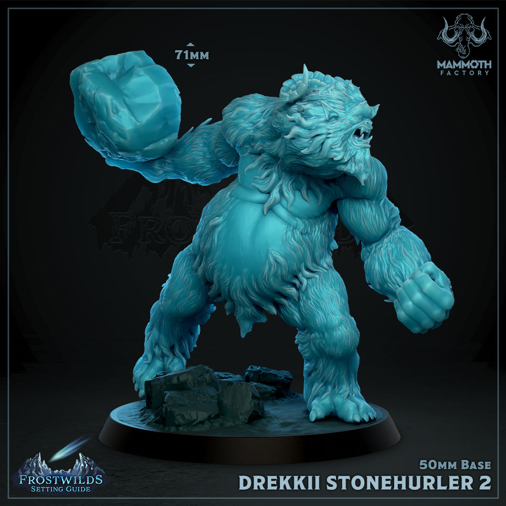 Mammoth Factory - Drekkii Stonehurler 2 (Large) - 2024 Frostwilds  Setting Guide