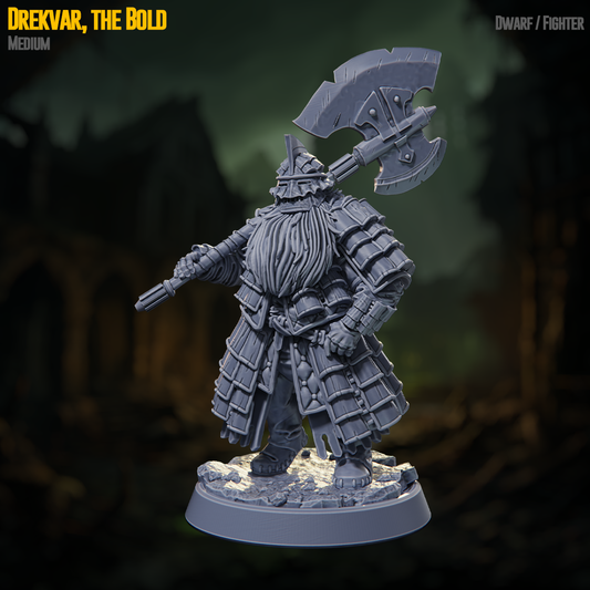 Claymore Miniatures - Derkvar, The Bold - Death by Plague 2025 May