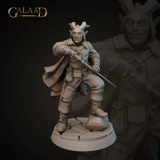 Galaad - Duelist Tiefling Fighter - Tieflings 2023 June