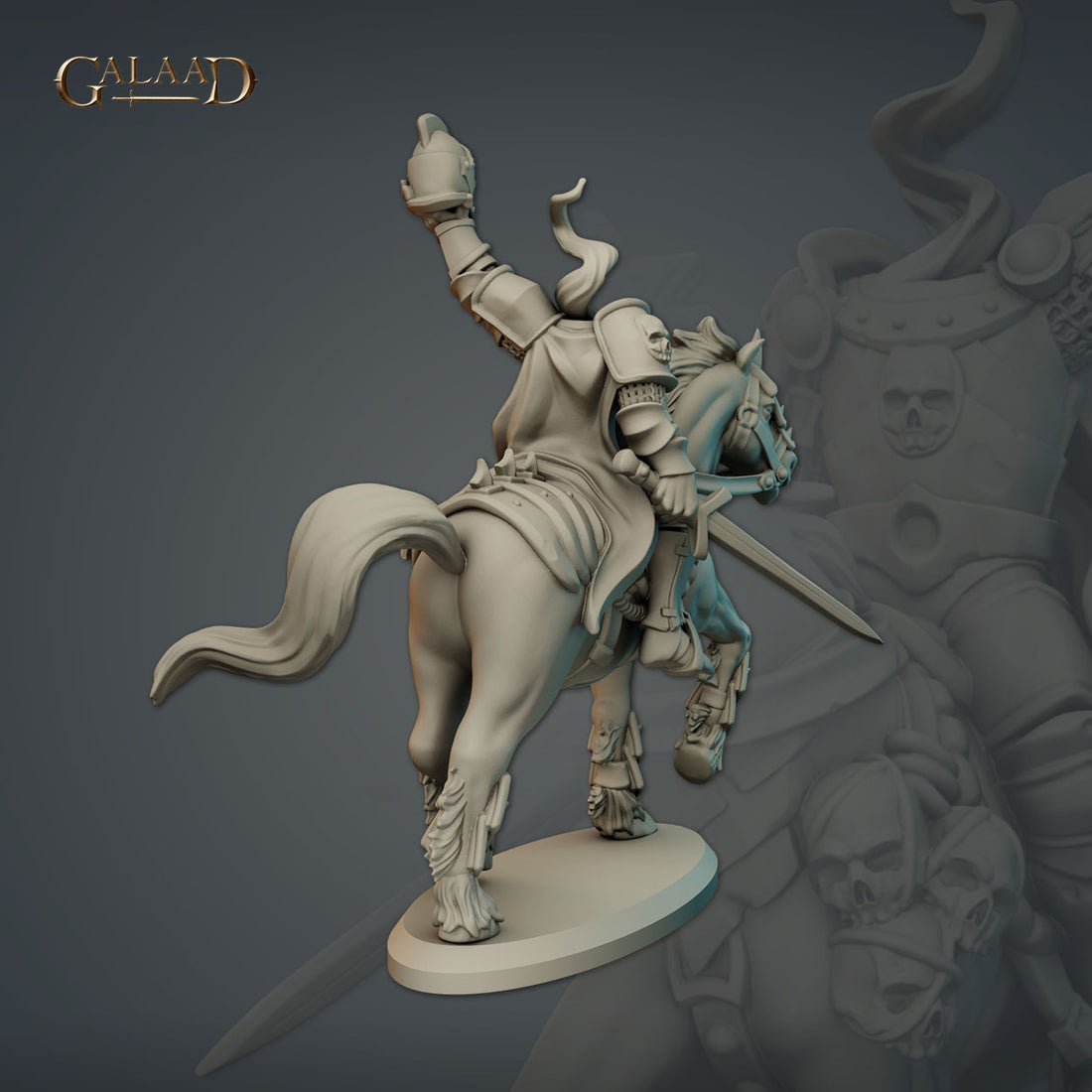 Galaad - Dullahan 01 Headless Rider - Dungeon Monster 2023 November