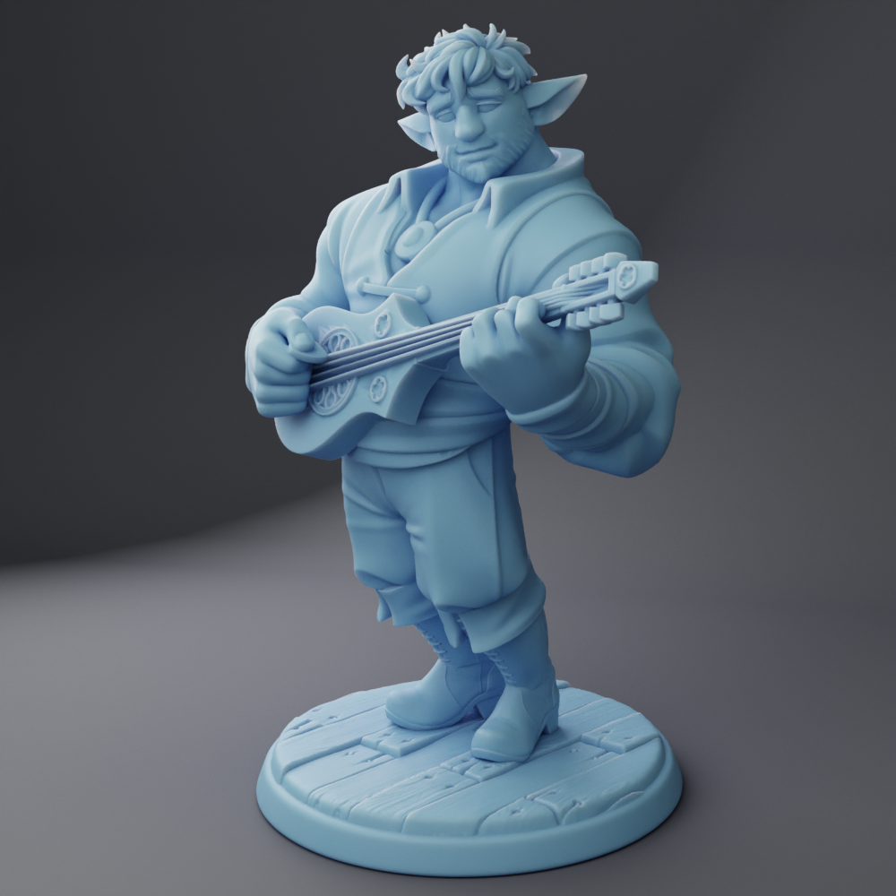 Twin Goddess Miniatures - Durn The Firbolg Bard - 2025 June