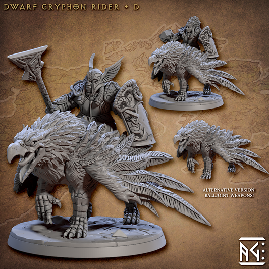 Artisan Guild - Skutagaard Gryphon Rider D - Dwarven Runic Warriors 2023 April