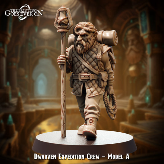 The Printing Goes Ever On - Dwarven Expedition Crew A - Spiders of the Forge 2025 November