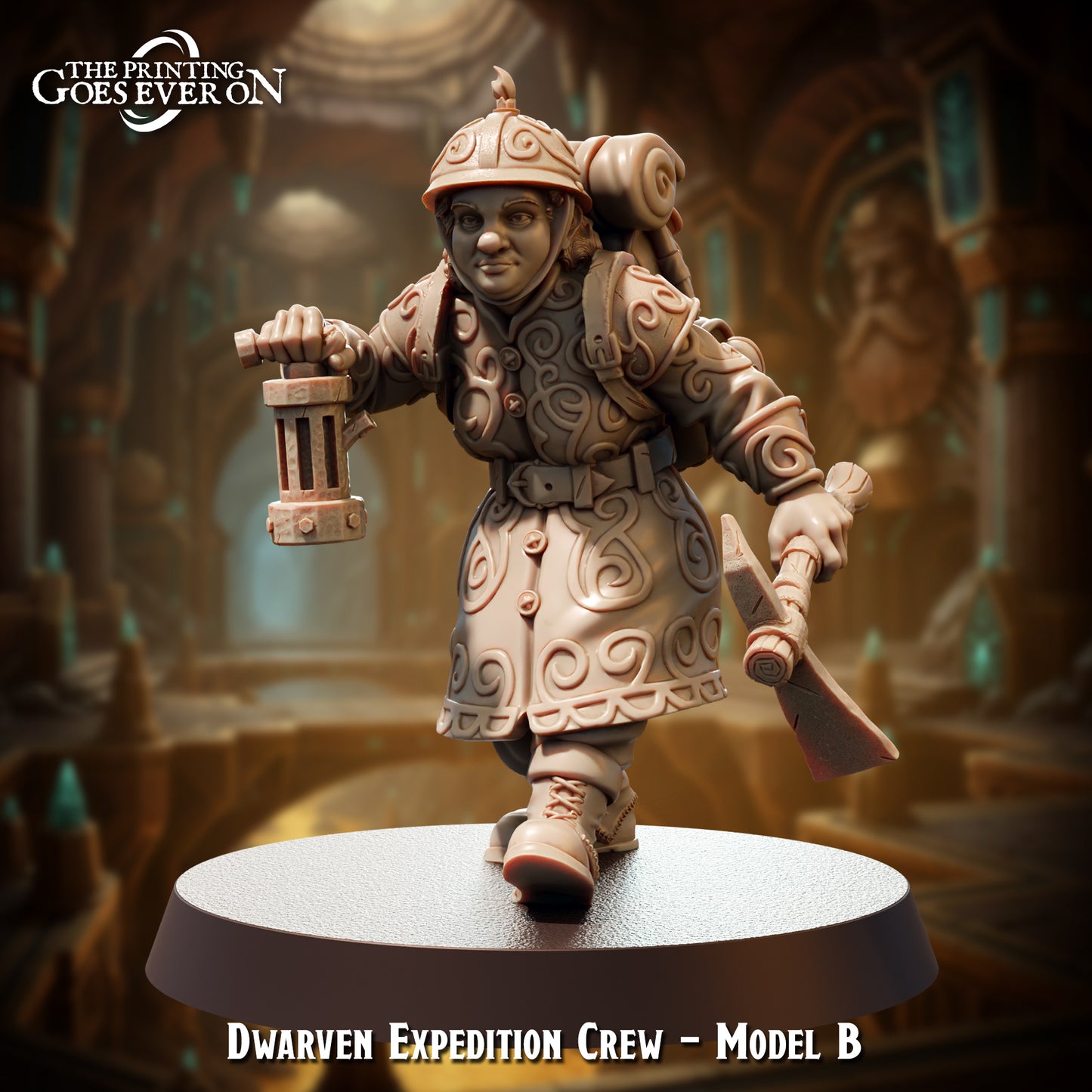 The Printing Goes Ever On - Dwarven Expedition Crew B - Spiders of the Forge 2025 November