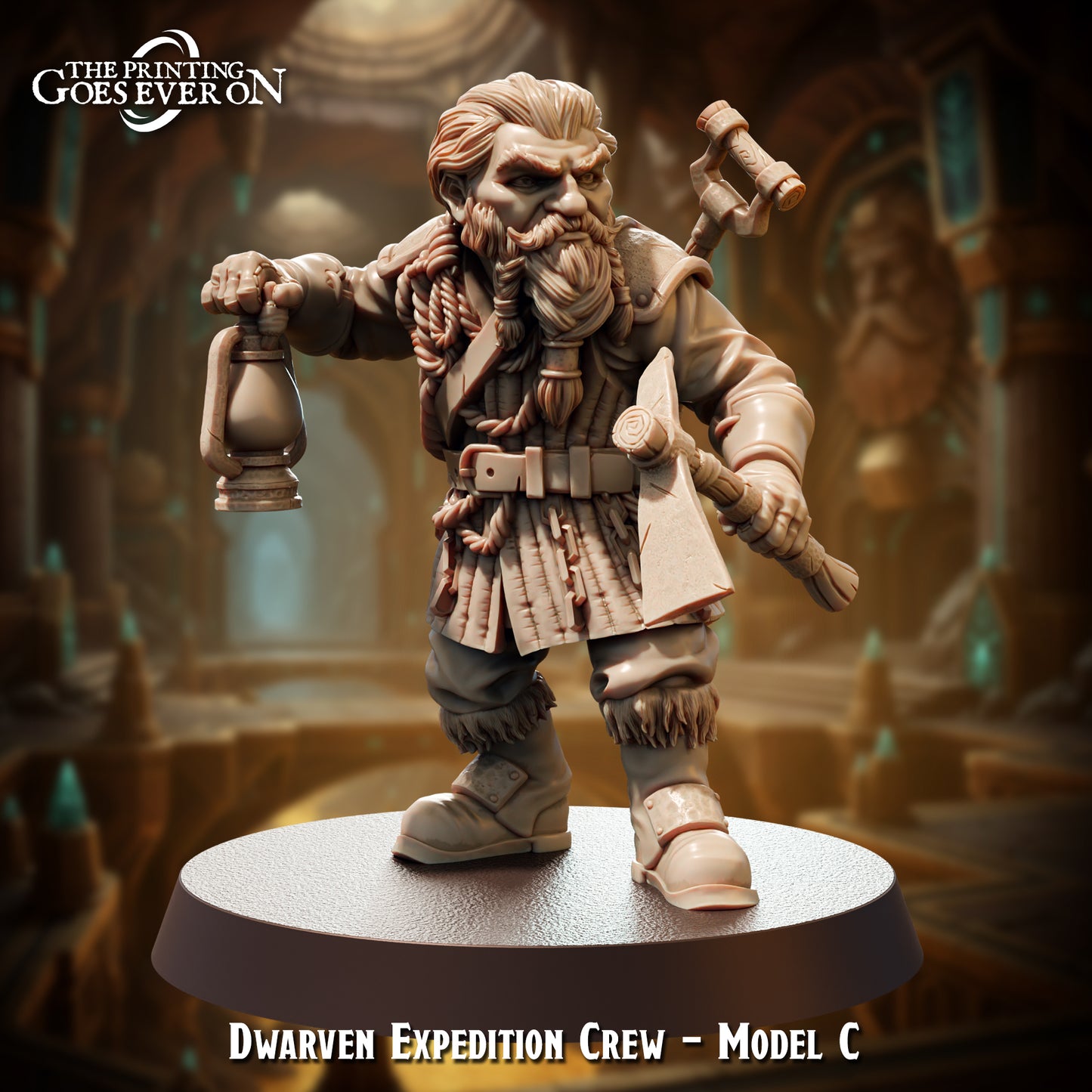 The Printing Goes Ever On - Dwarven Expedition Crew C - Spiders of the Forge 2025 November
