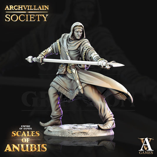 Archvillain Games - Brother Mejin - Lancer Keeper of Secrets Archvillain Society Vol. 12 Scales of Anubis 2022 June