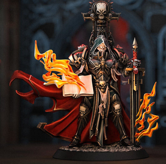 Heroes Infinite Raging Heores - Ervile the Grim, Extremist Inquisitor with Mask  - Grim Darkness of the Inquisition 2 #40