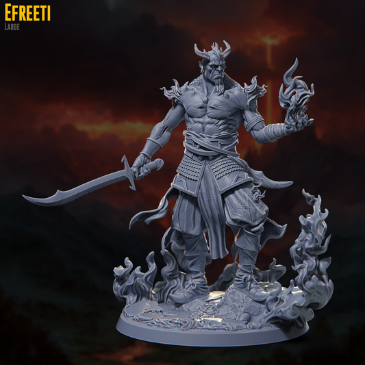 Claymore Miniatures - Efretti (Large) - The Conflagration 2025 July