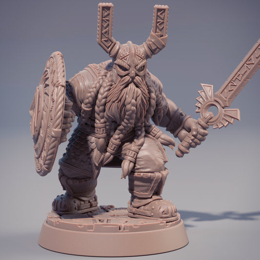 Daybreak Miniatures - Eino Ravenblade - Dwarfs of the Dark Deep 2020 December