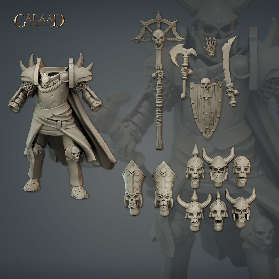 Galaad - Elite 01 Big Skeleton Modular - Skeletons 2024 March
