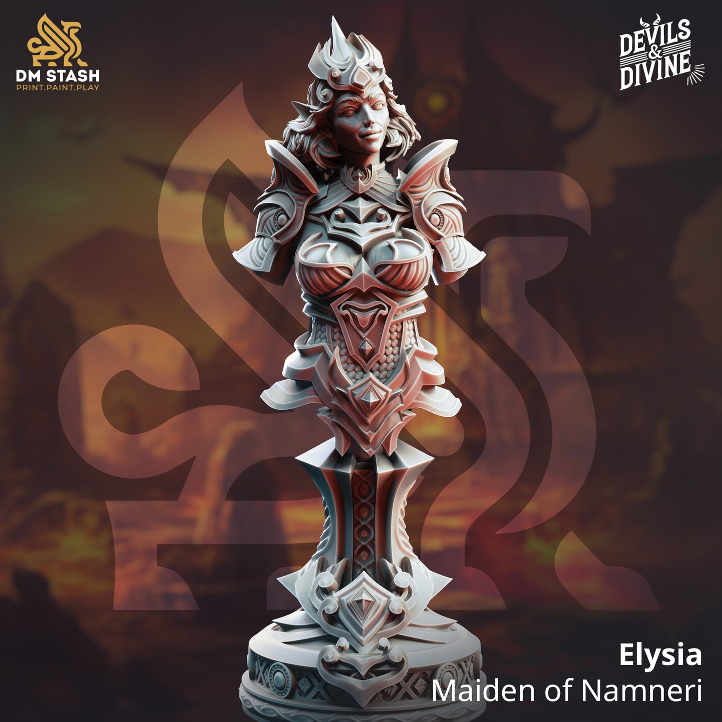 DM Stash -  Elysia. Maiden of Namneri - BUST - Devils and Divine 2025 January