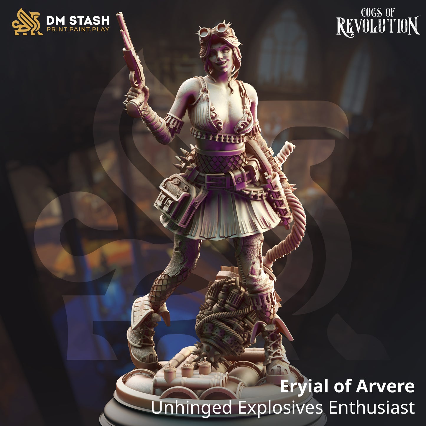 DM Stash - Eryial of Arvere. Unhinged Explosives Enthusiast - Cogs of Revolution 2025 February