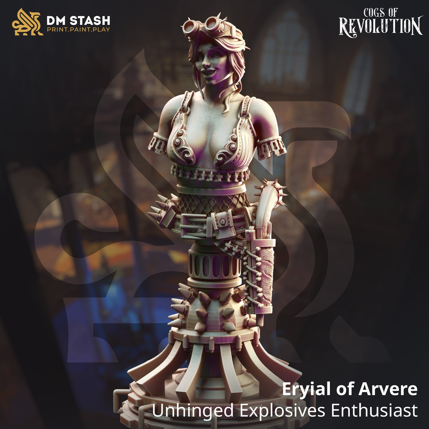 DM Stash - Eryial of Arvere (Bust) - Cogs of Revolution 2025 February