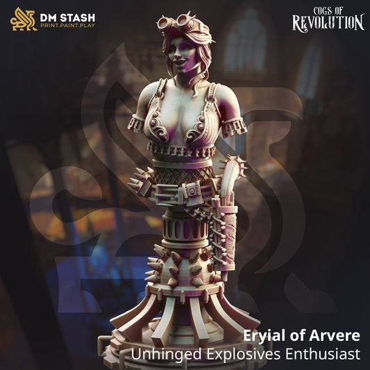 DM Stash - Eryial of Arvere (Bust) - Cogs of Revolution 2025 February