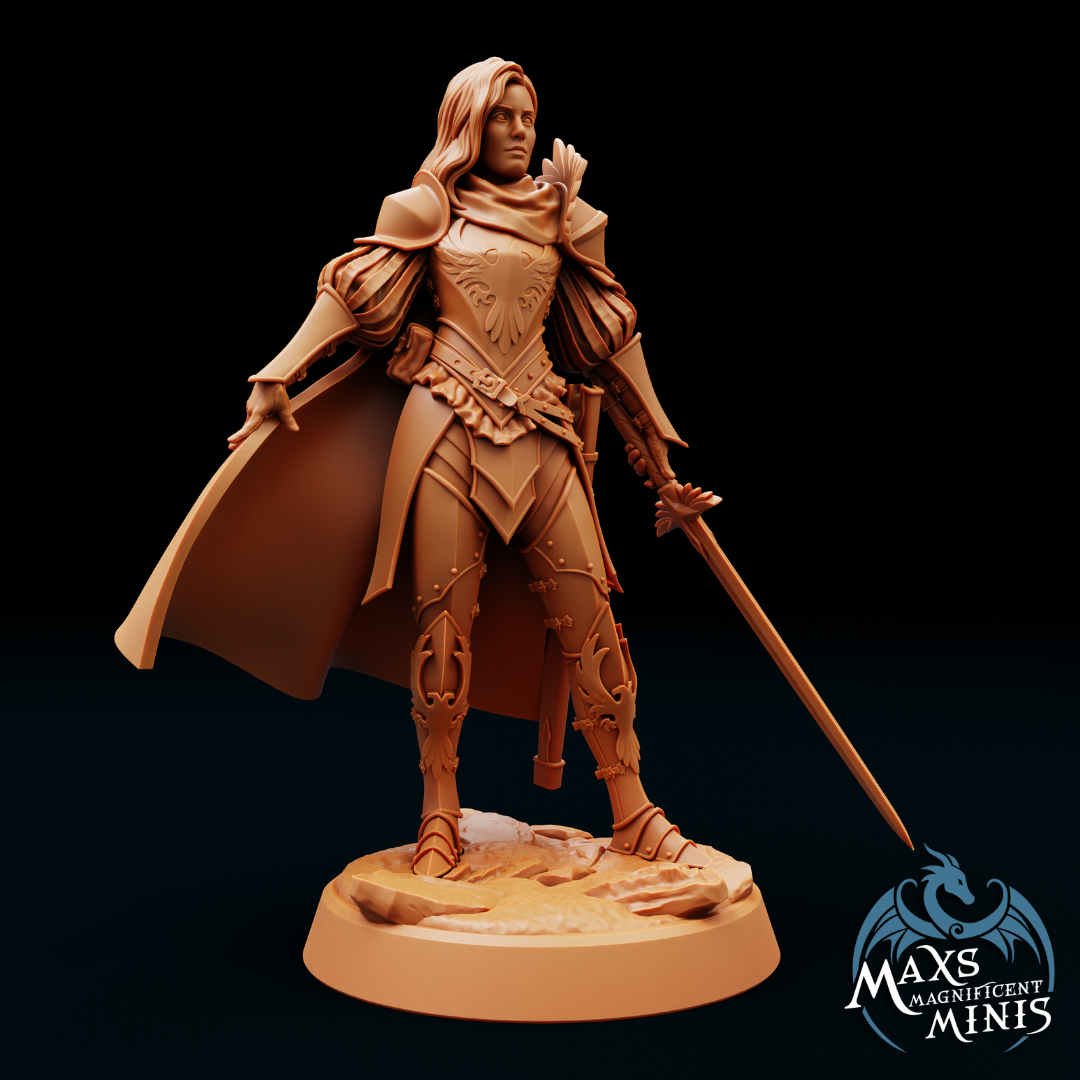Max Magnificent Minis - Esther, The Griffon Knight