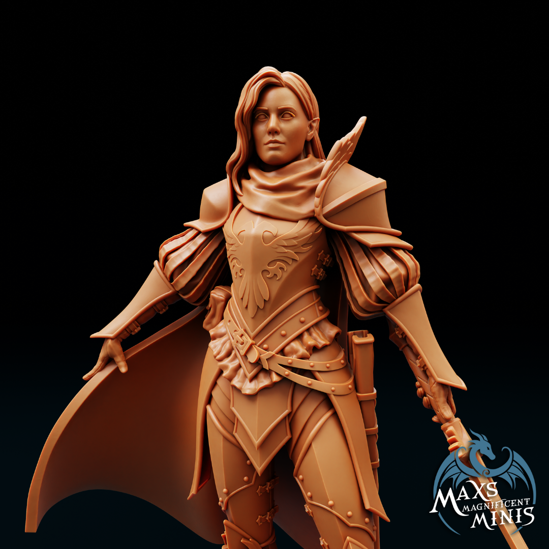 Max Magnificent Minis - Esther, The Griffon Knight