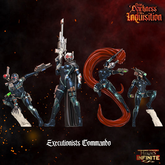 Heroes Infinite Raging Heores - Executionists Commandos - Grim Darkness of the Inquisition  #36