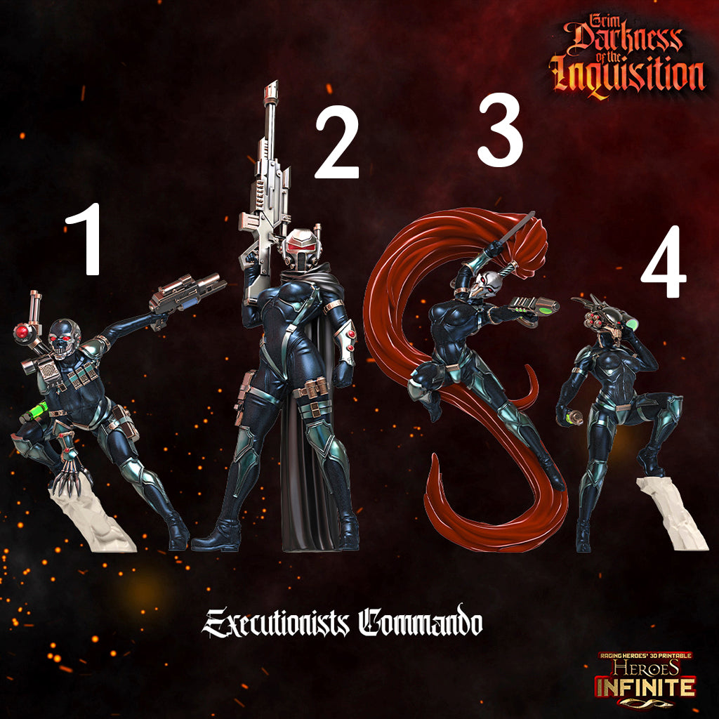 Heroes Infinite Raging Heores - Executionists Commandos - Grim Darkness of the Inquisition  #36