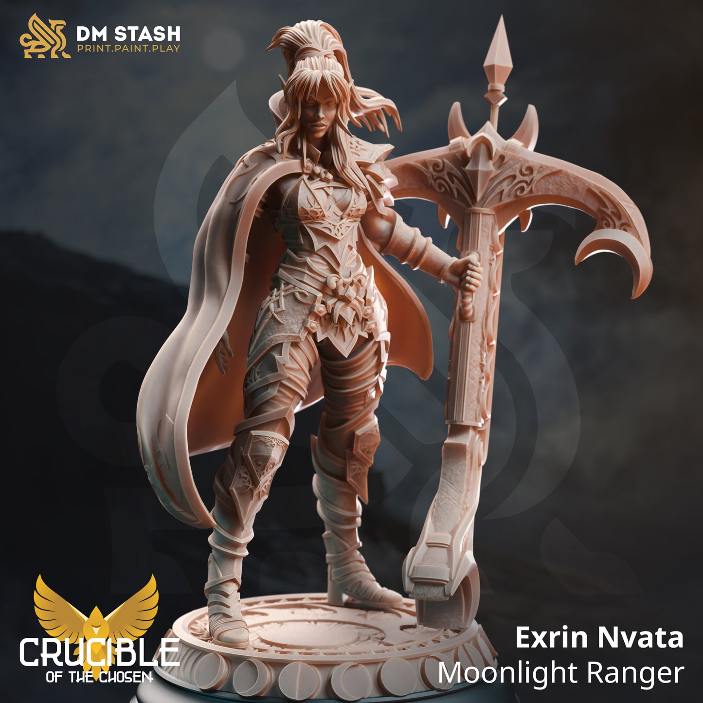 DM Stash - Exrin Nvata, Drow Ranger - Crucible of the Chosen 2024 April