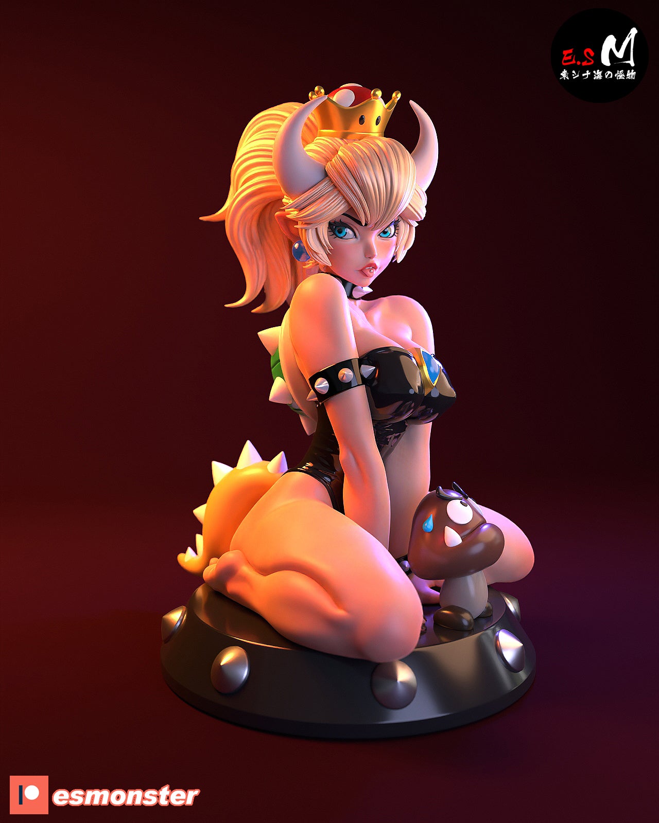 E.S.Monster - Bowsette, Super Mario