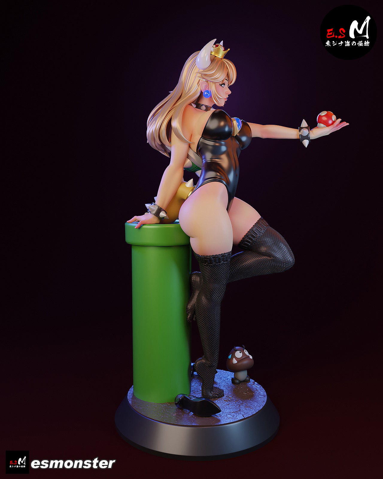 E.S.Monster - Bowsette Pose 2, Super Mario 2025 September