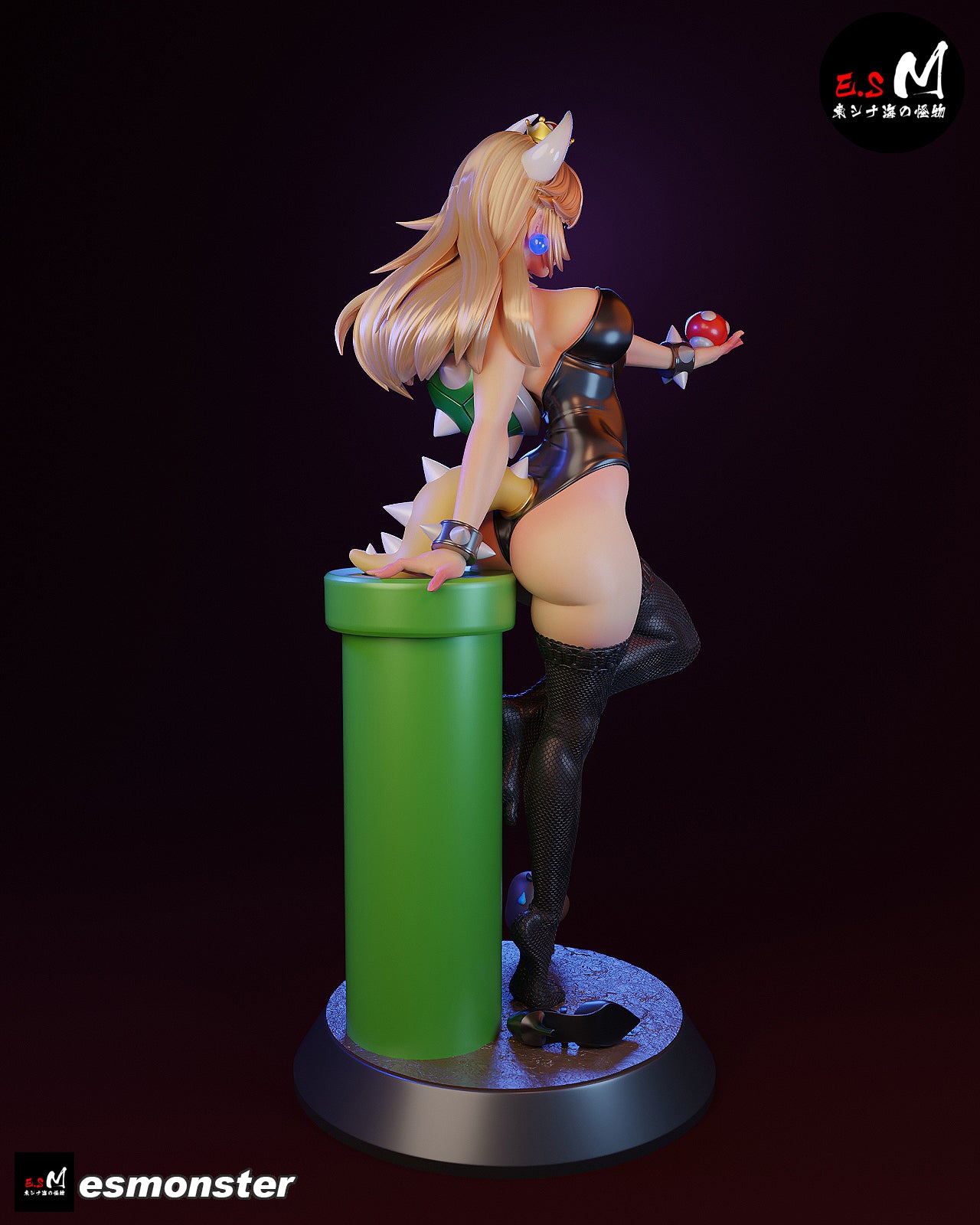 E.S.Monster - Bowsette Pose 2, Super Mario 2025 September