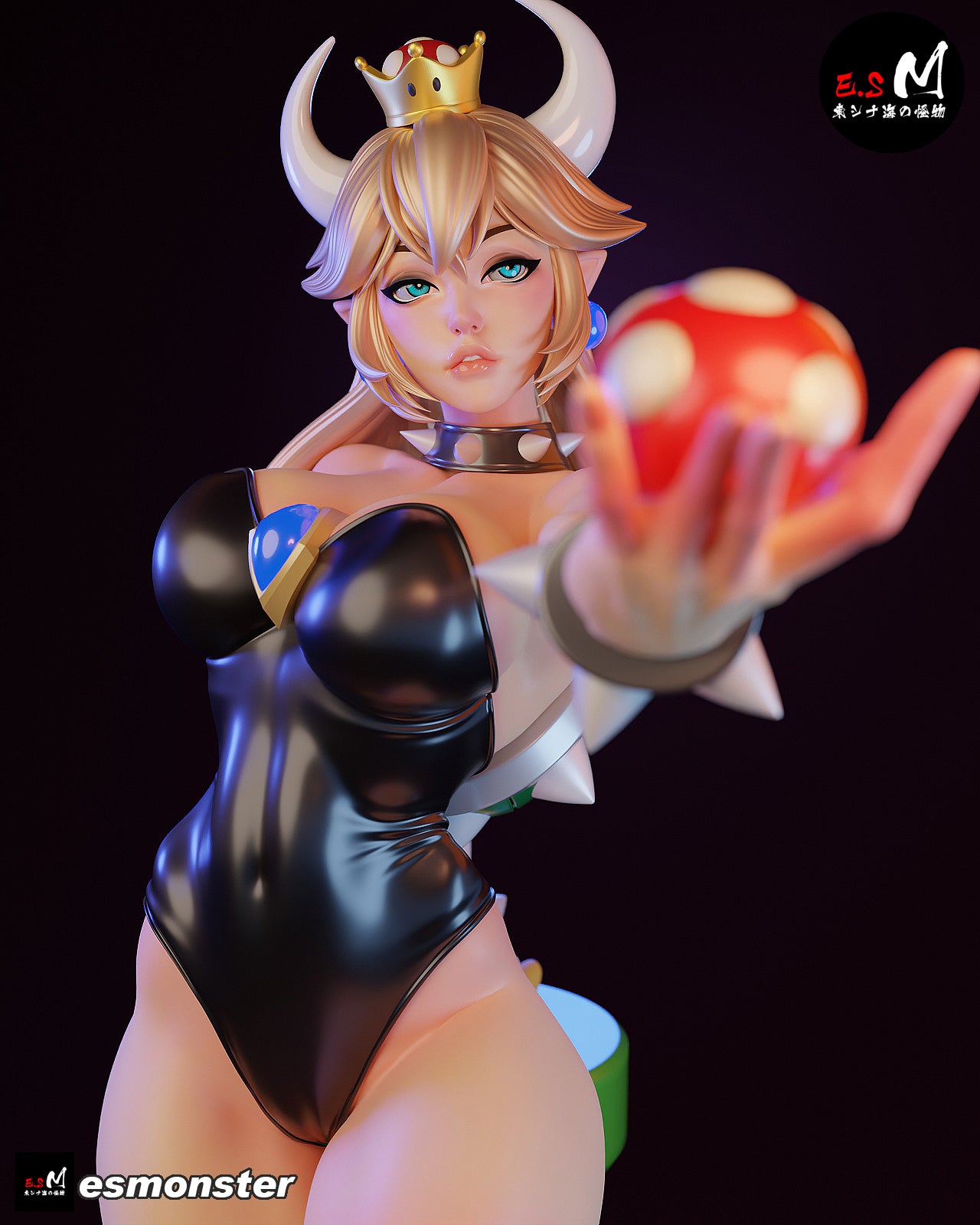 E.S.Monster - Bowsette Pose 2, Super Mario 2025 September