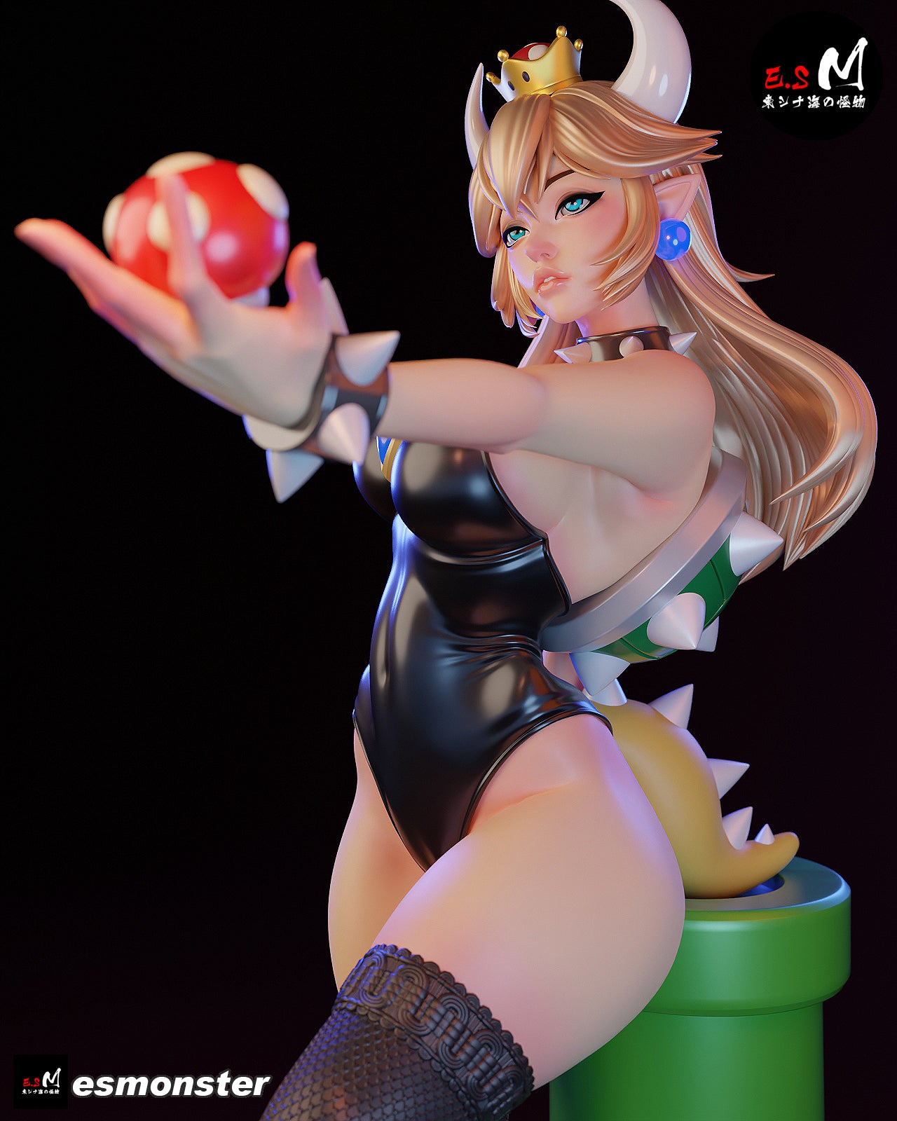 E.S.Monster - Bowsette Pose 2, Super Mario 2025 September