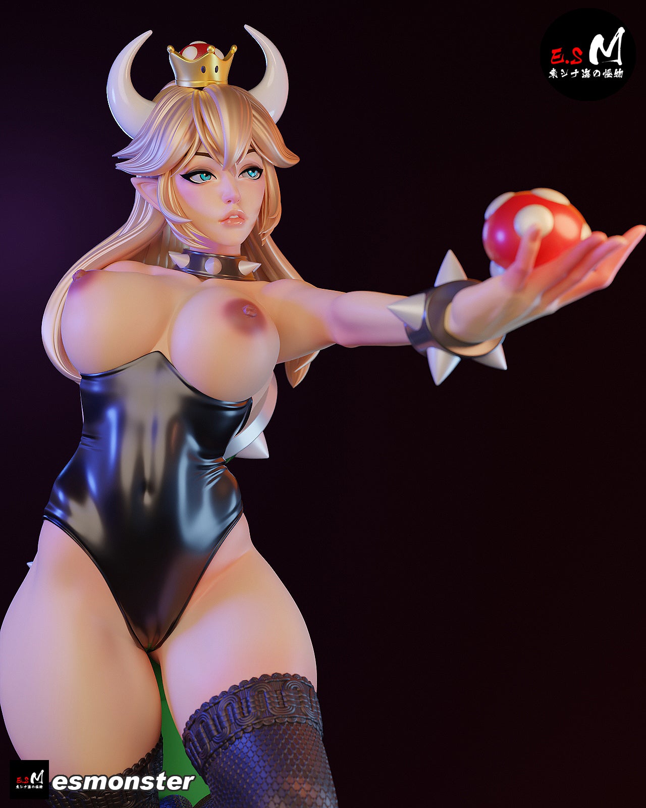 E.S.Monster - Bowsette Pose 2, Super Mario 2025 September