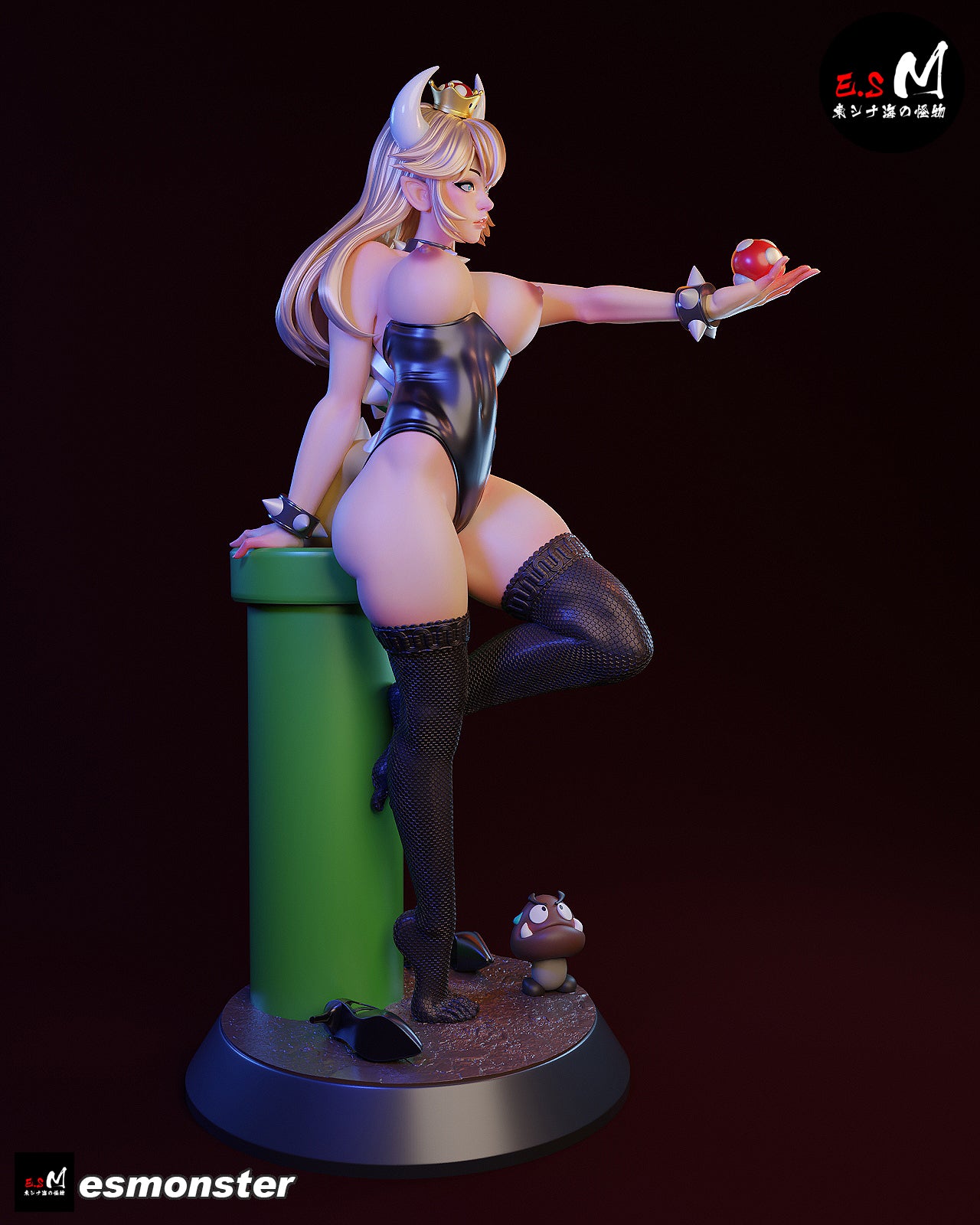 E.S.Monster - Bowsette Pose 2, Super Mario 2025 September