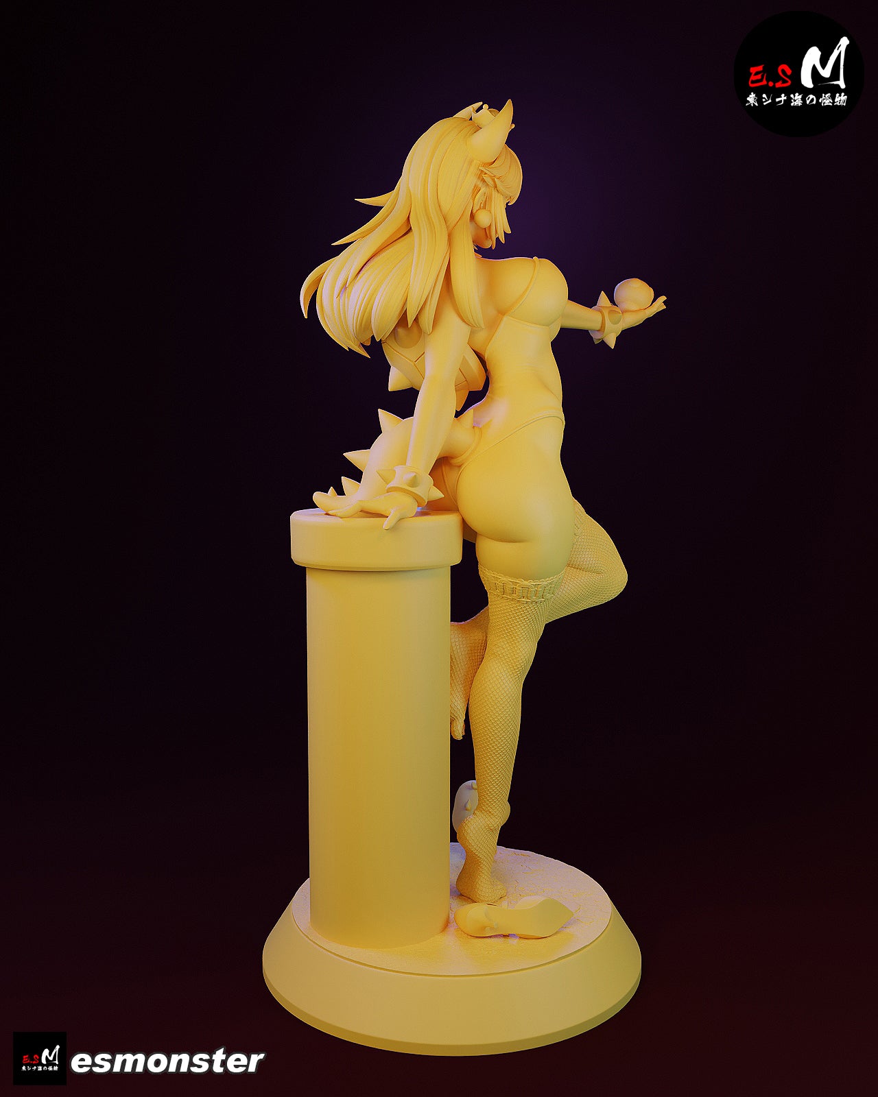 E.S.Monster - Bowsette Pose 2, Super Mario 2025 September