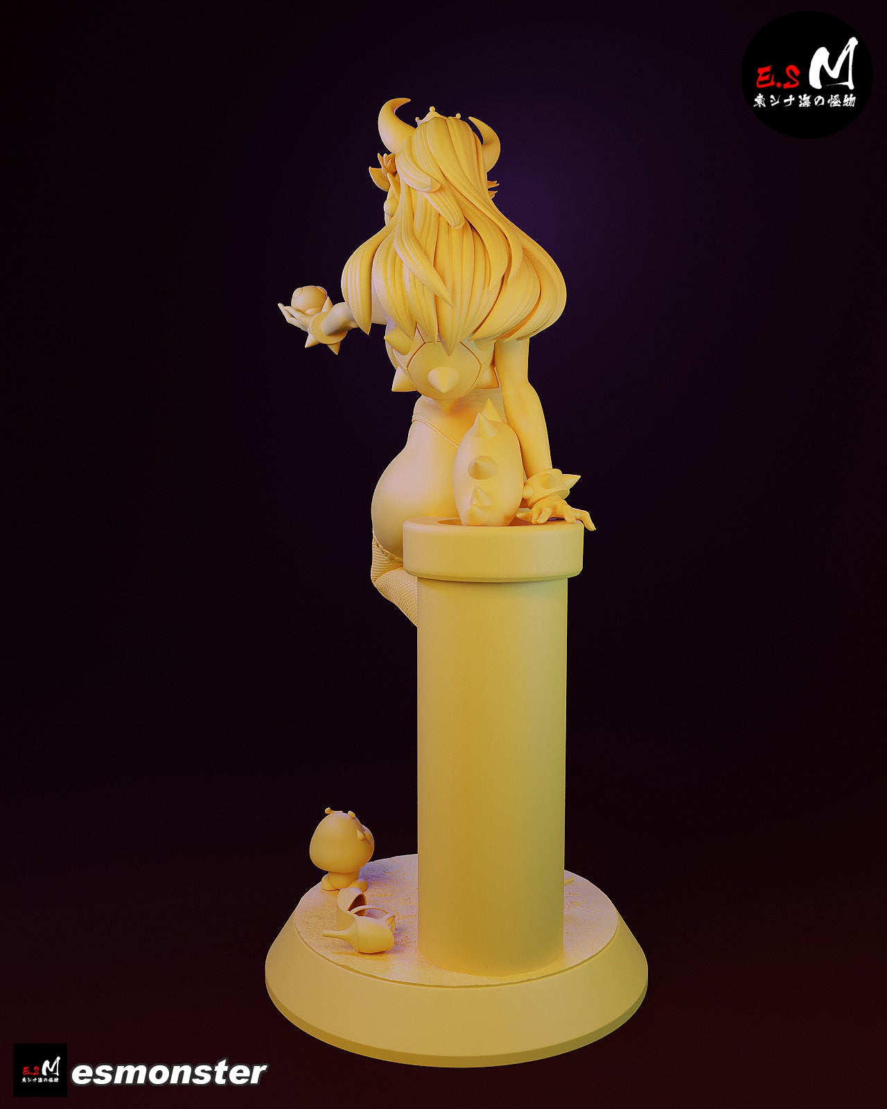 E.S.Monster - Bowsette Pose 2, Super Mario 2025 September