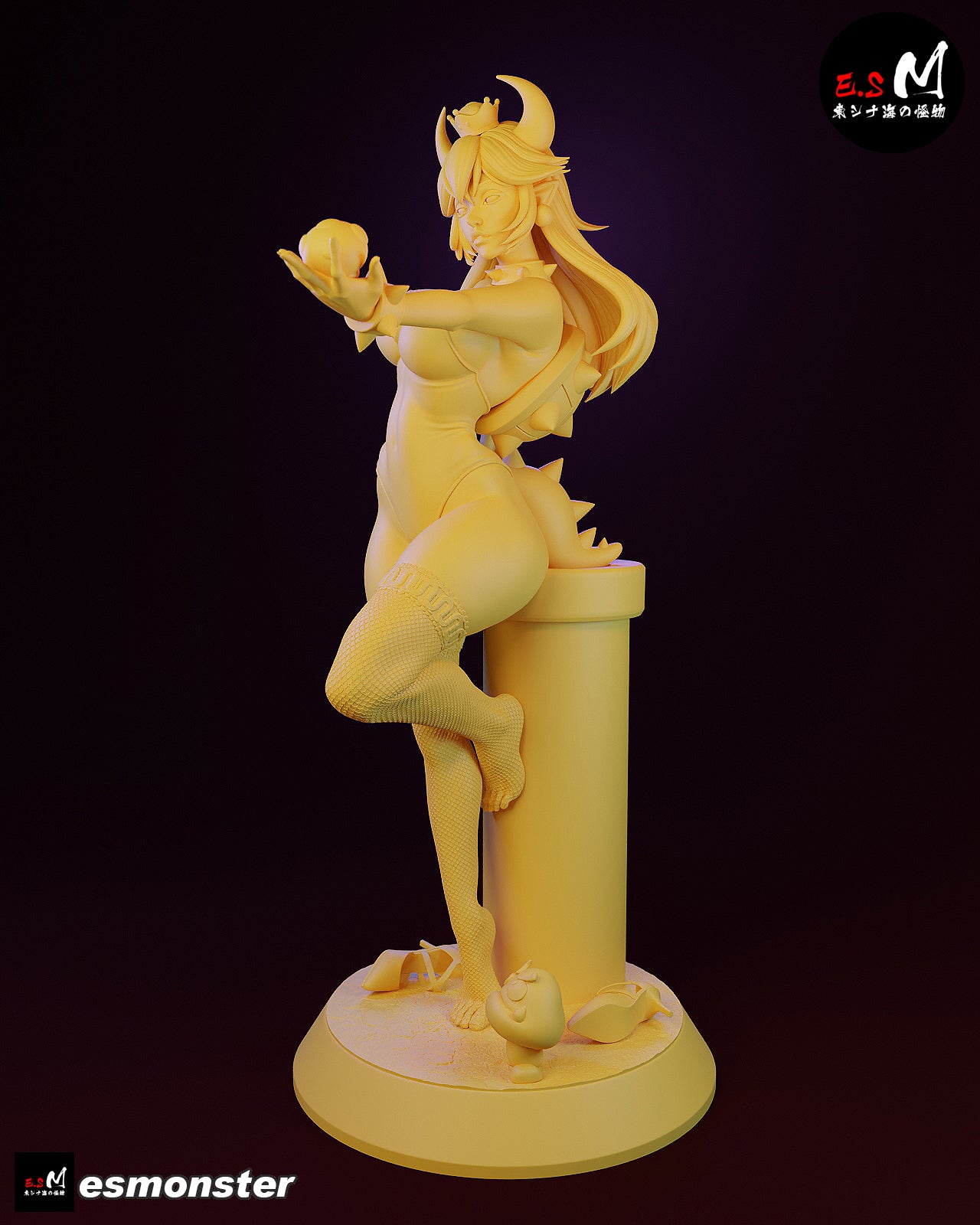 E.S.Monster - Bowsette Pose 2, Super Mario 2025 September