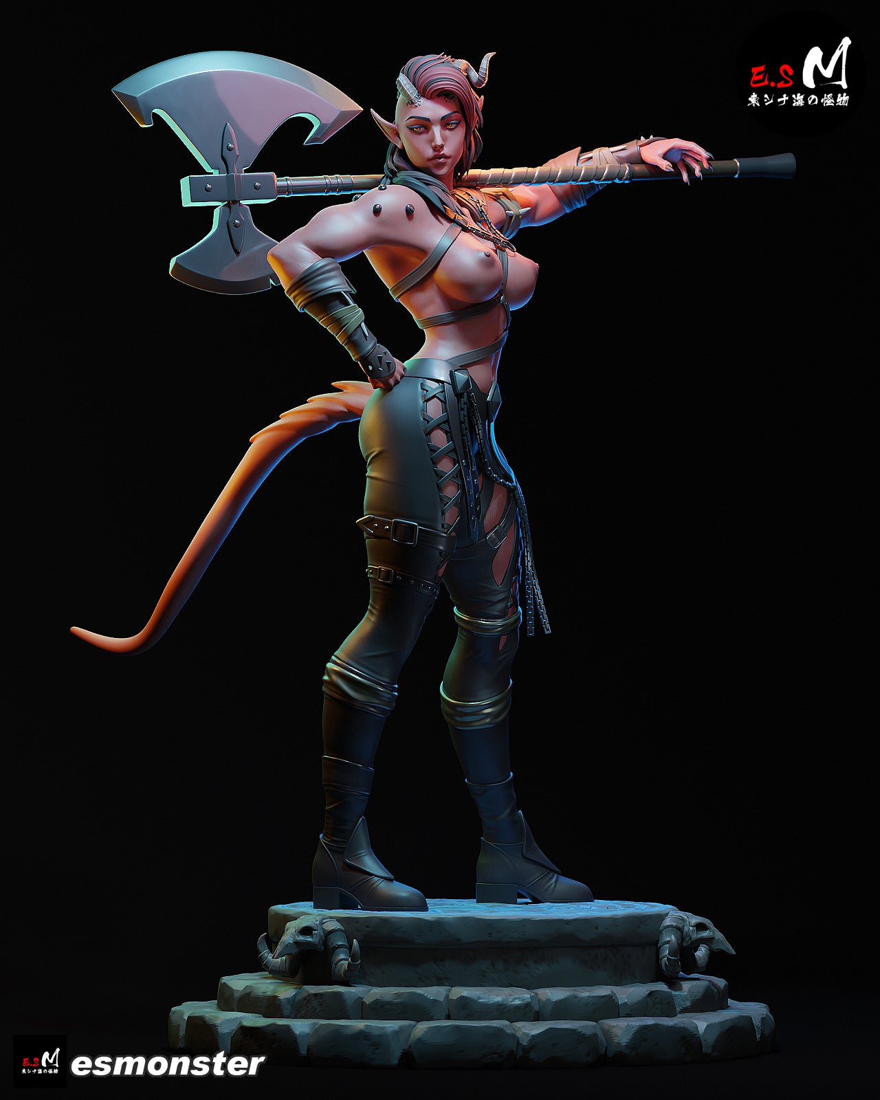 E.S.Monster - Karlach, Baldurs Gate 3