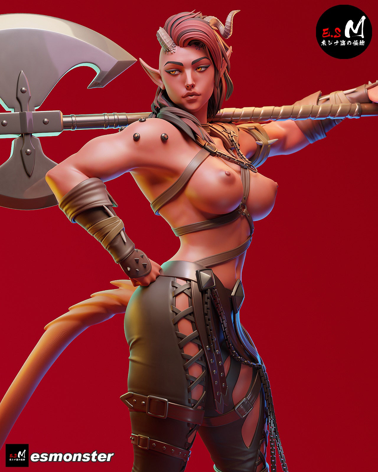 E.S.Monster - Karlach, Baldurs Gate 3