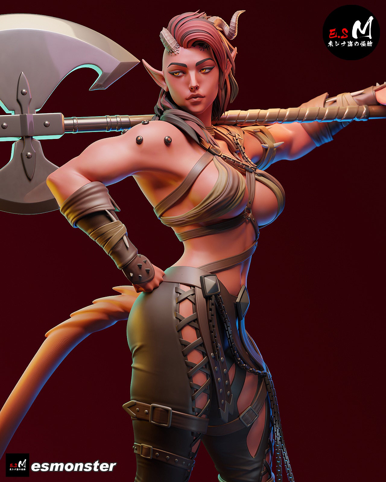 E.S.Monster - Karlach, Baldurs Gate 3