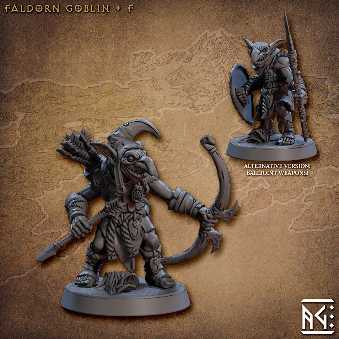 Artisan Guild -  Faldorn Goblins 2023 February Release 35mm