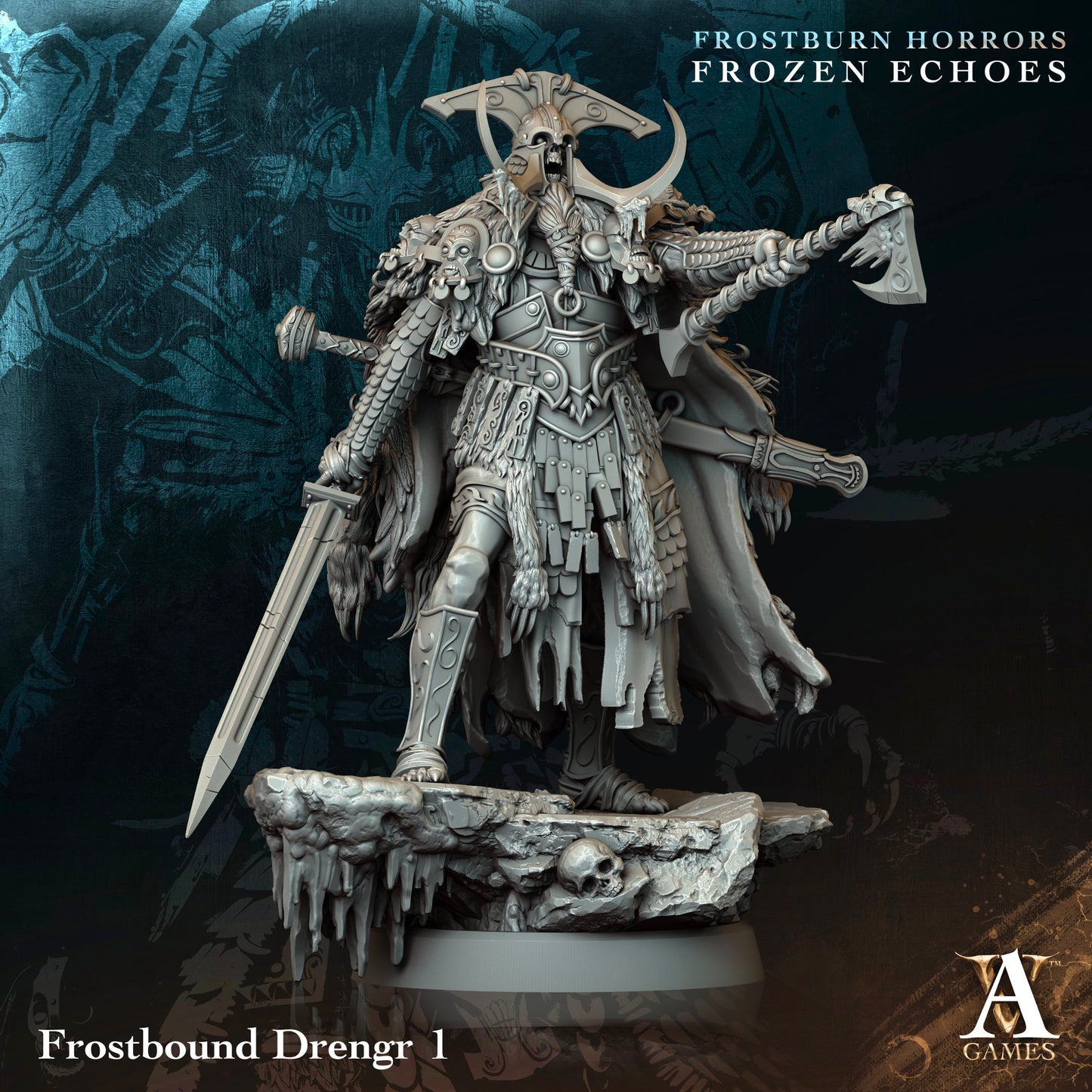 Archvillain Games - Frostbound Drengr - Frostburn Horrors Frozen Echoes 2024 Dcember