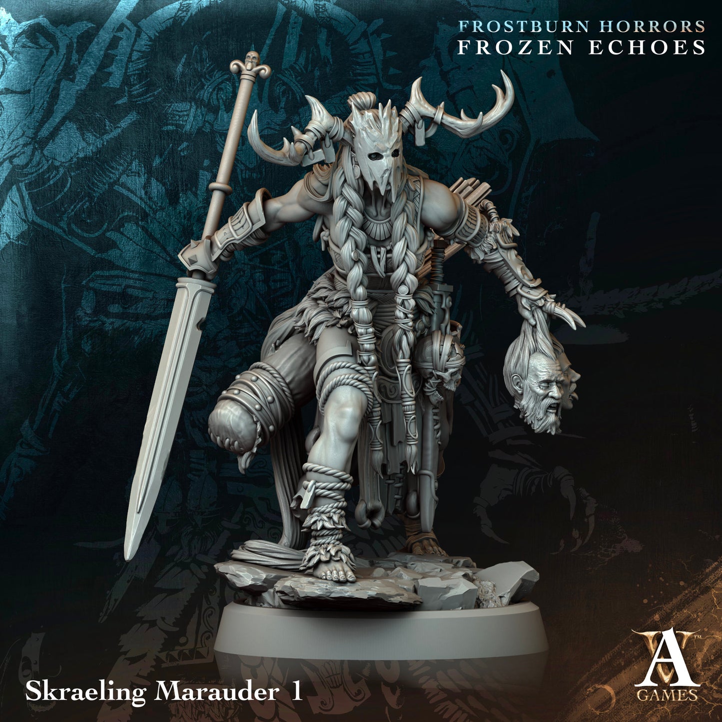 Archvillain Games - Skraeling Marauder - Frostburn Horrors Frozen Echoes 2024 Dcember